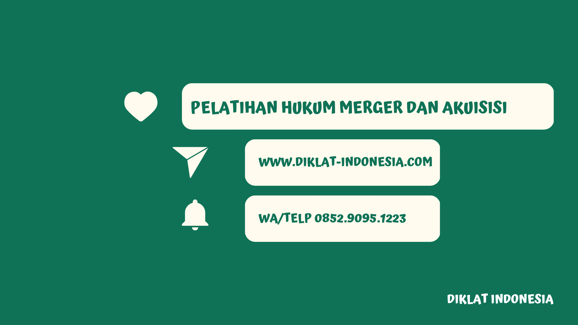 Pelatihan Hukum Merger dan Akuisisi
