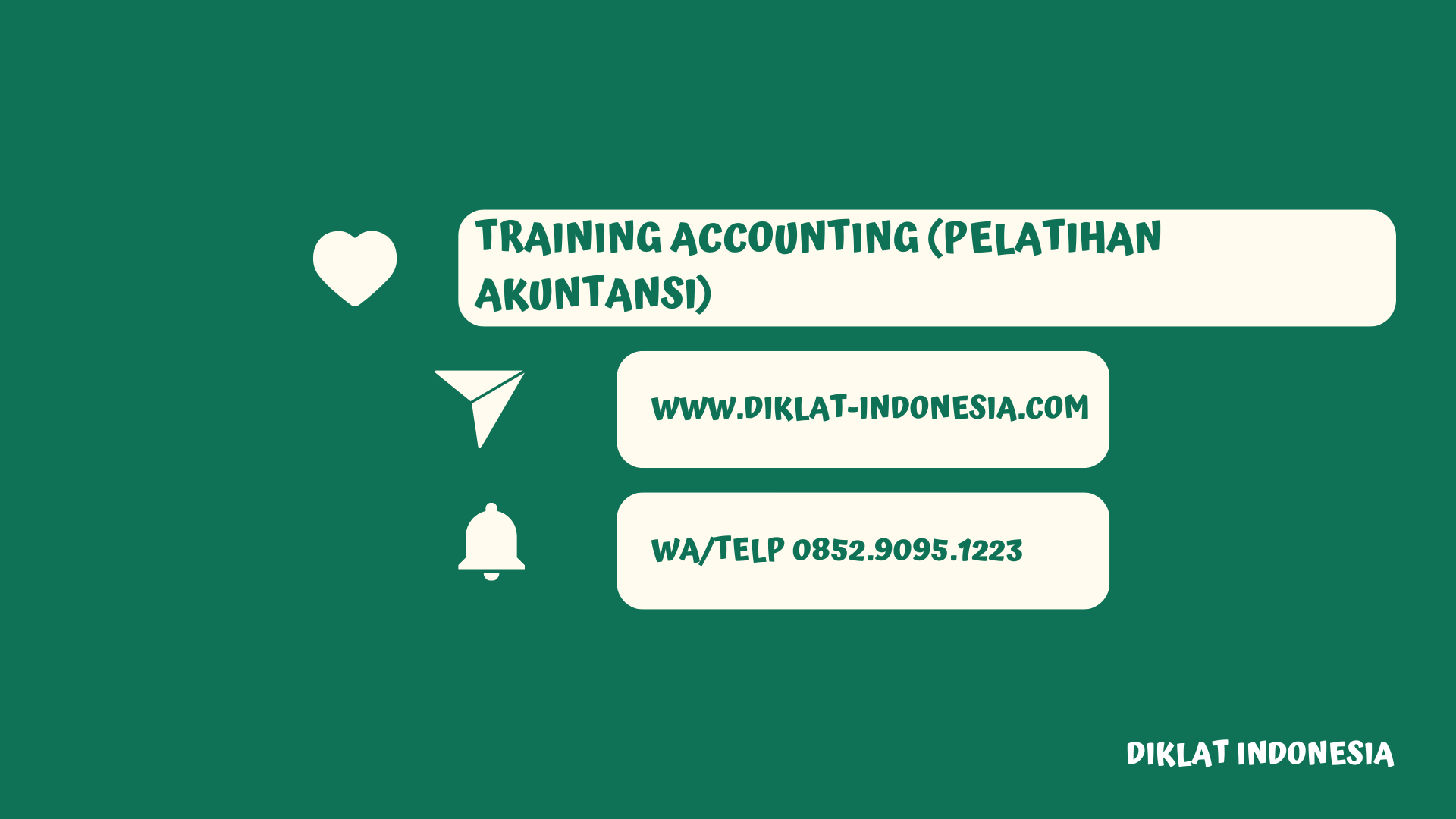 Training Accounting (Pelatihan Akuntansi)