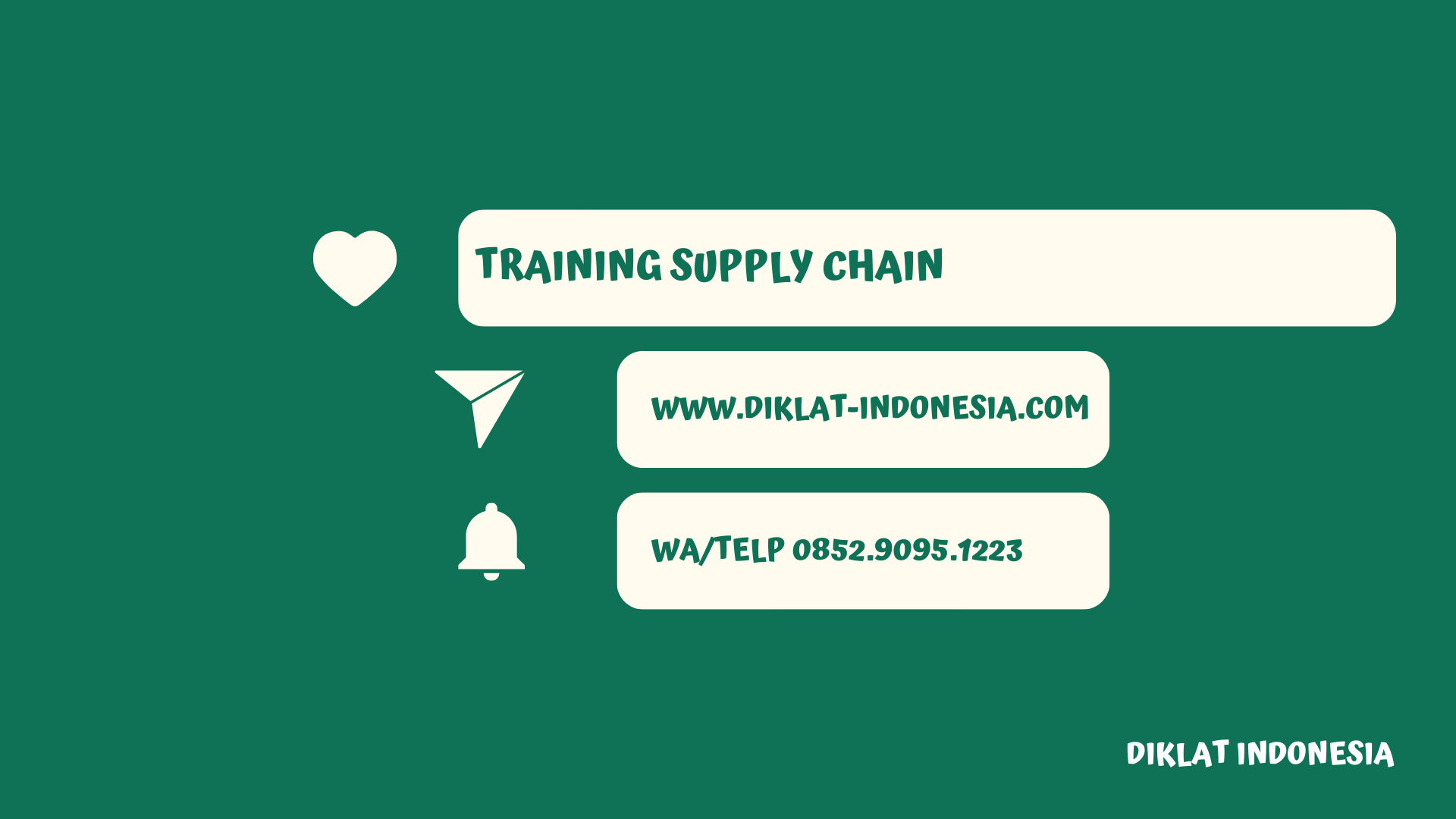Training Supply Chain