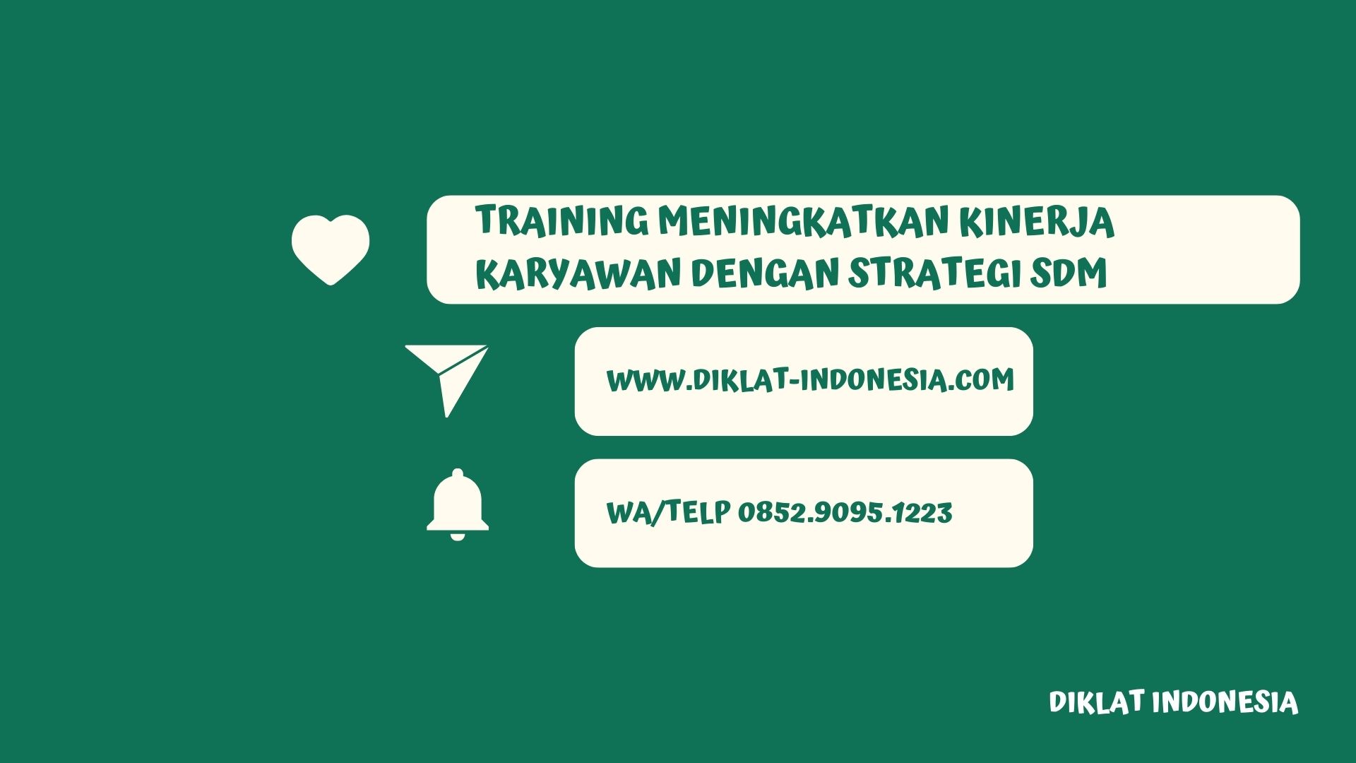 Training Meningkatkan Kinerja Karyawan dengan Strategi SDM