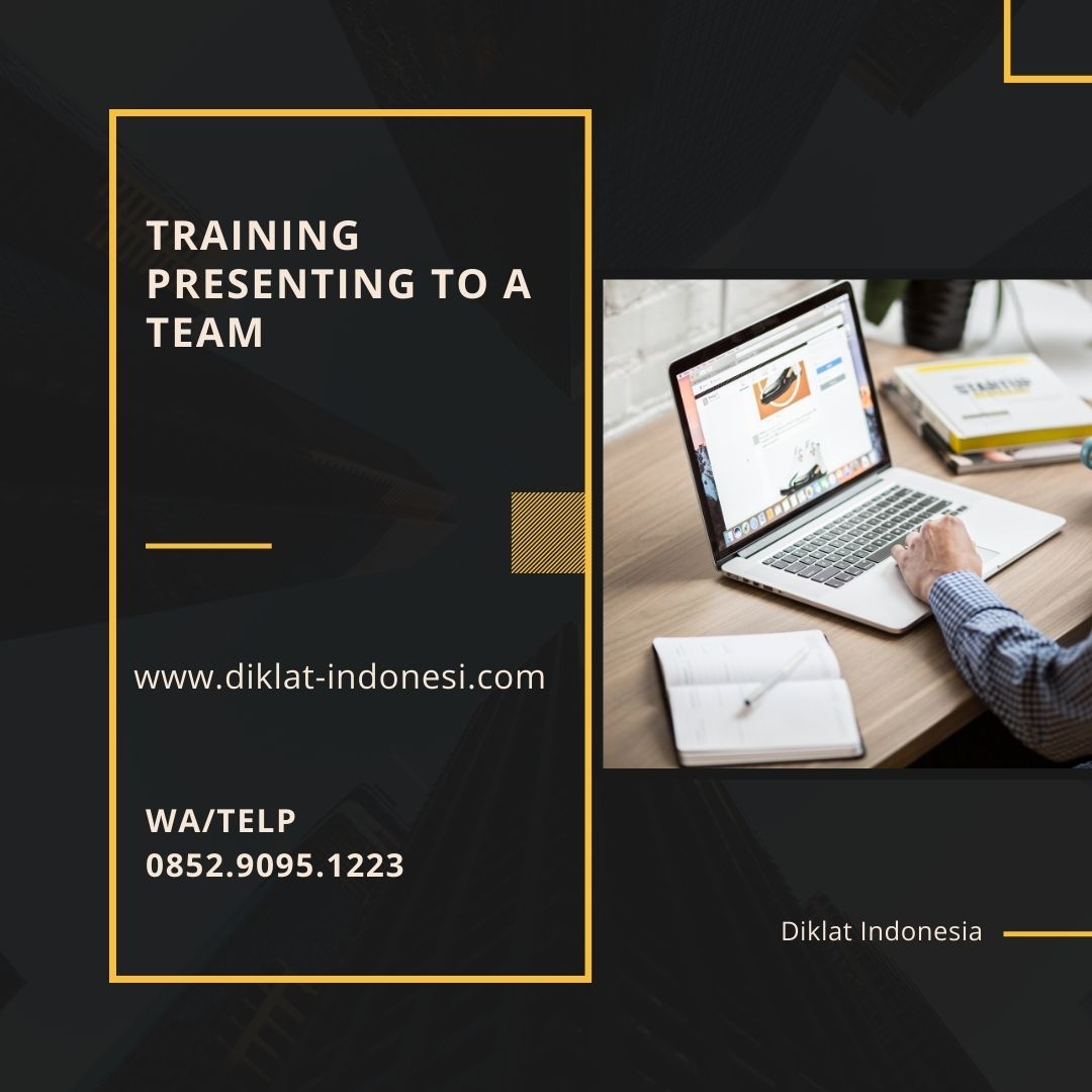 Training Presenting to a Team