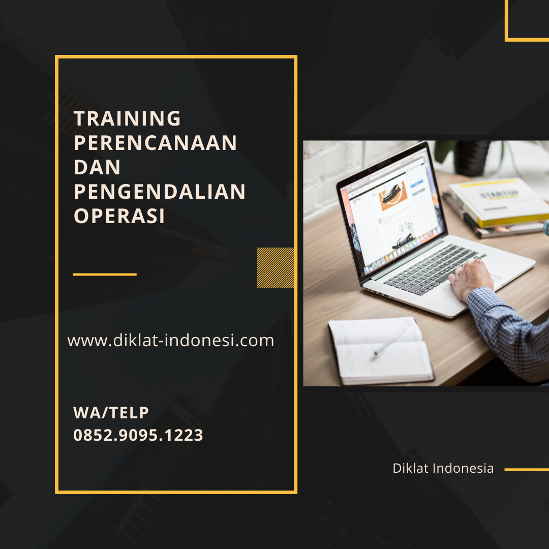 Training Perencanaan dan Pengendalian Operasi